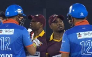 WATCH | Yuvraj Singh And Tino Best’s Verbal Fight Heats Up IML 2025 Final