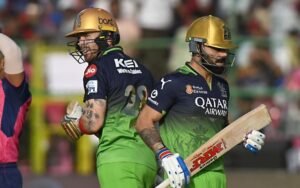 IPL 2025 | Phil Salt-Virat kohli Thrash RR At Home To Guide RCB To Win By 9 Wickets